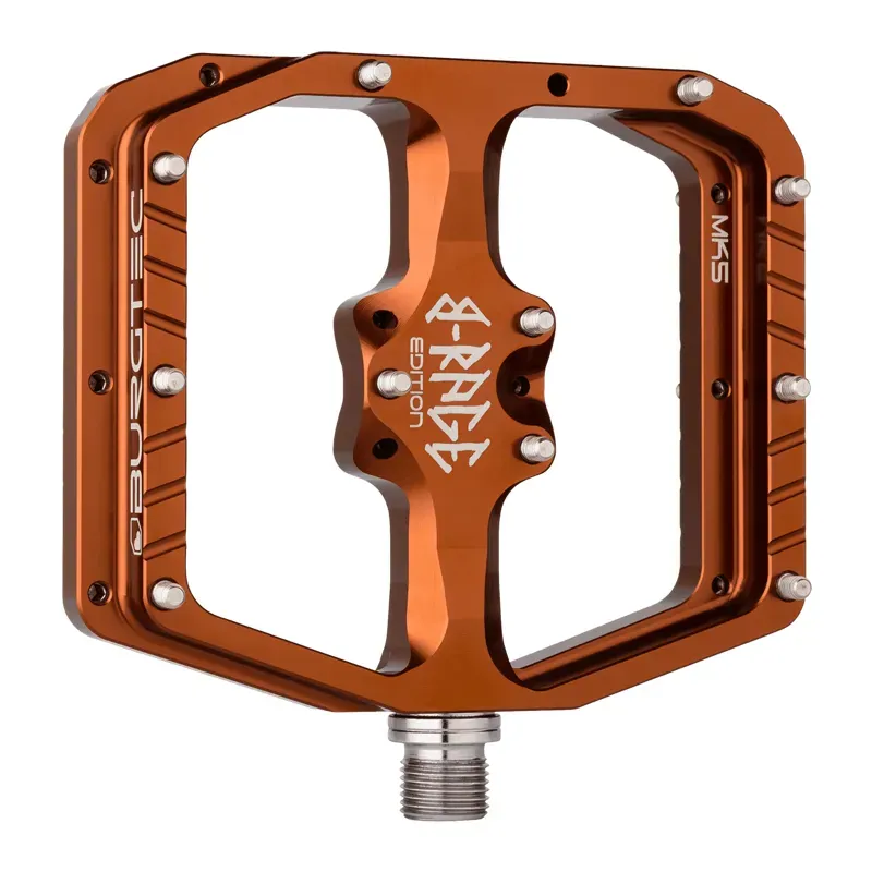 Burgtec Penthouse Flat MK5 B-Rage Edition Pedals In Kash Bronze-1