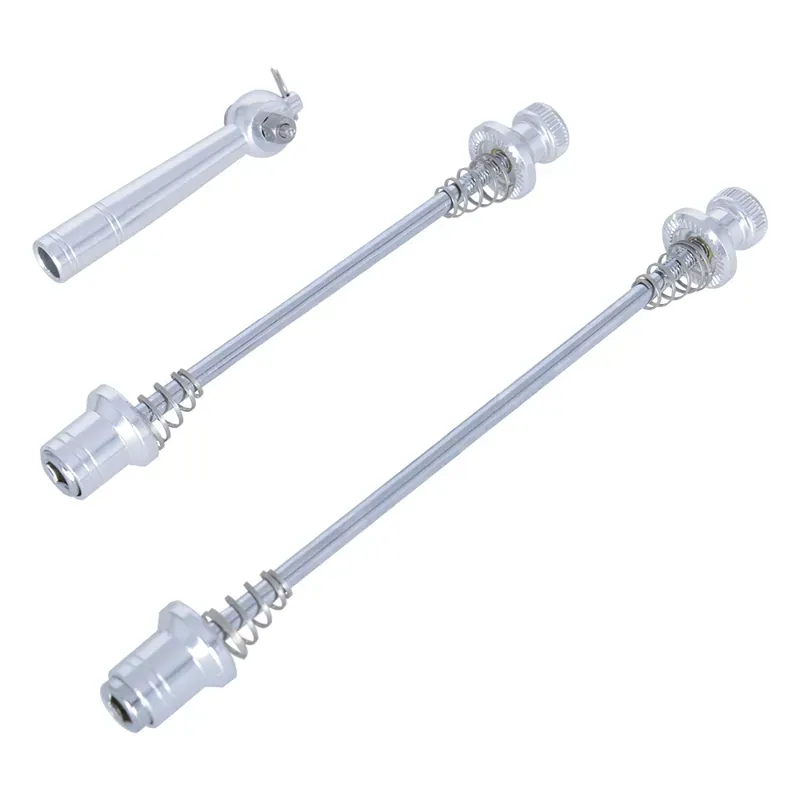 Oxford Lockable 2 Piece Skewer Set in Silver