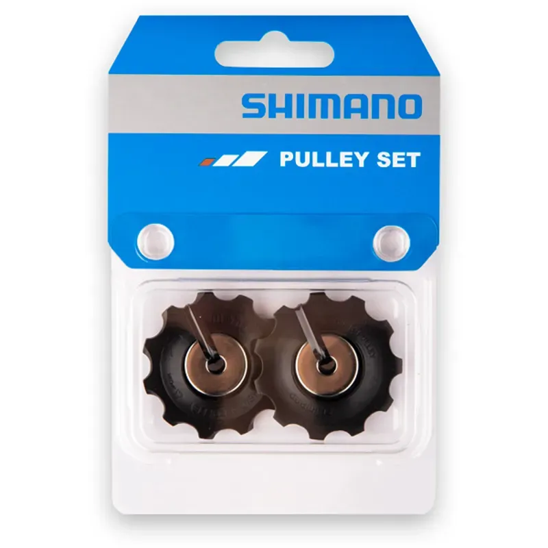 Shimano Gear Pulley Set Black/ Silver one size