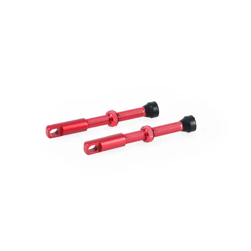 Oxford 48mm Tubeless Alloy Valve in Red