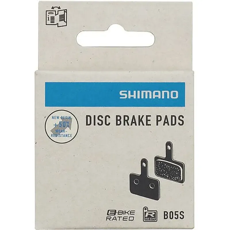 Shimano B05S-RX disc pads and spring  resin pad steel back-1