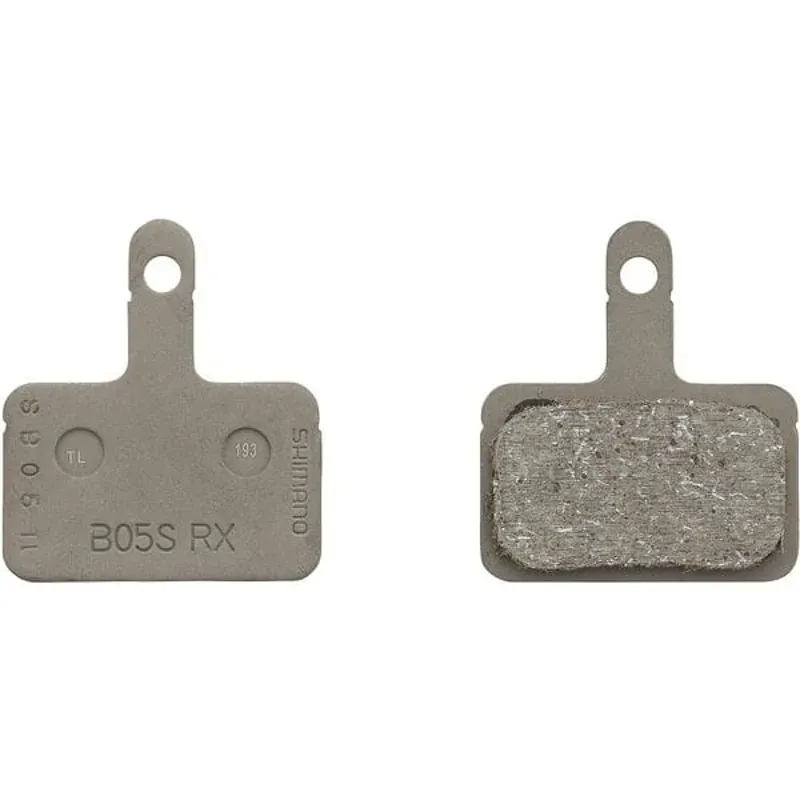 Shimano B05S-RX disc pads and spring  resin pad steel back-2