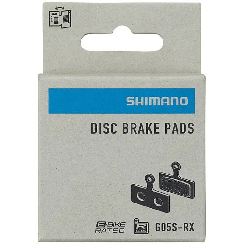 Shimano G05S-RX disc pads and spring resin pad steel back-1