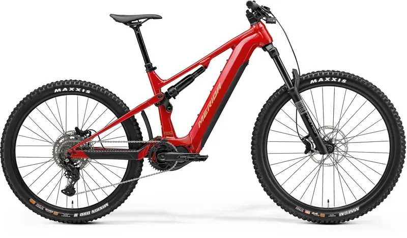 Merida eOne-Sixty 400 E-Mountain Bike In Red/Clay