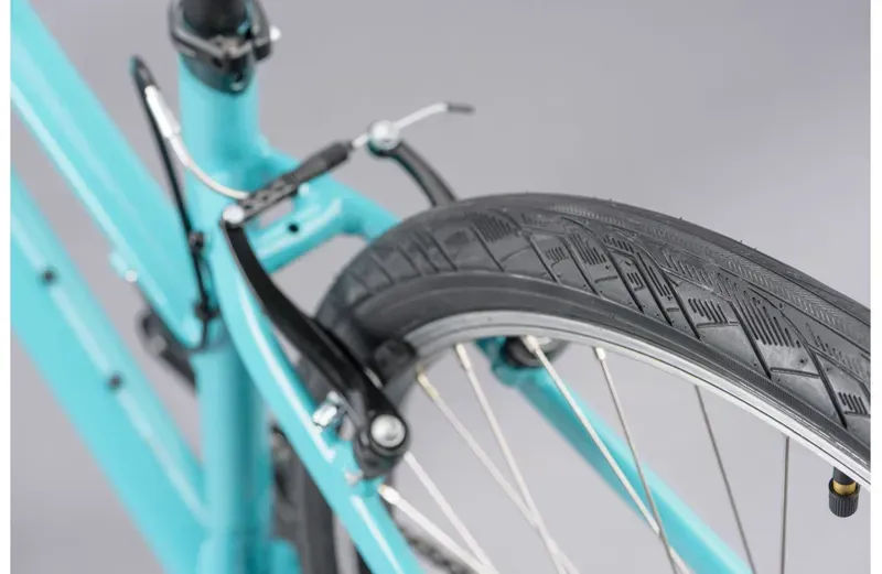 Ridgeback Comet Open Frame Hybrid Bike in Green-12