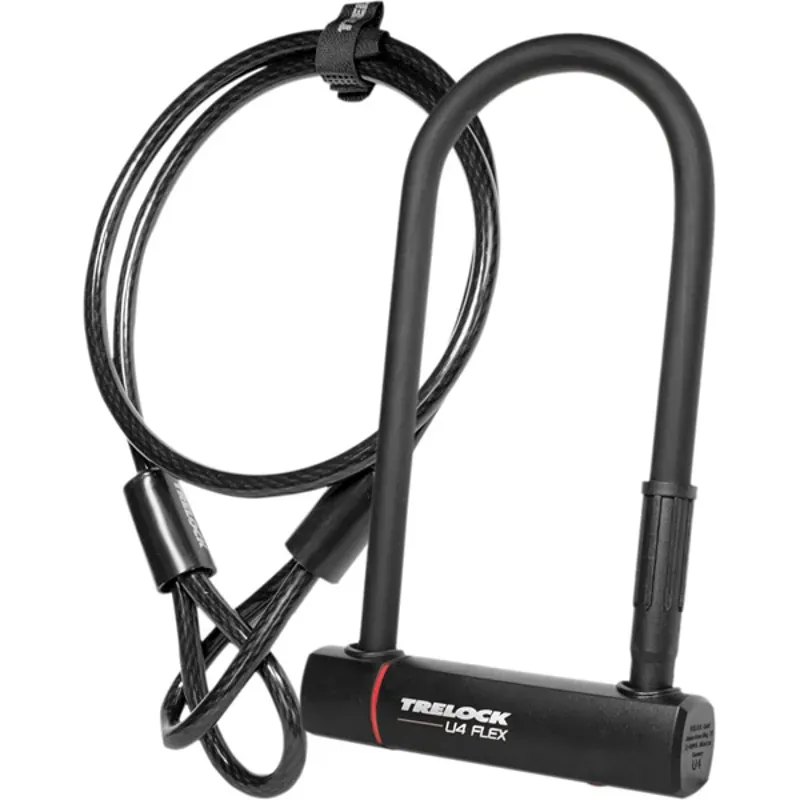 Trelock U4 Flex 230mm U-Lock in Black