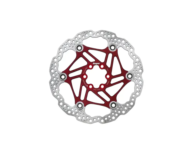 Hope Floating Disc Brake 180mm 6-Bolt Rotor in Red