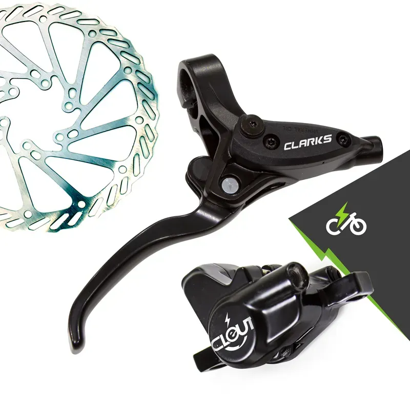 E-Clout Hydraulic Disc Brake Complete Set Front and Back