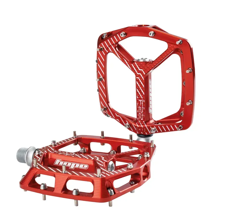 Hope F22 9/16 Pedals - Pair - Red