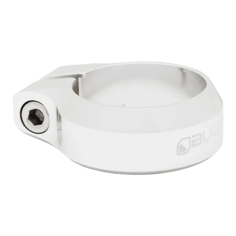 Burgtec Seat Clamp - Rhodium Silver 
