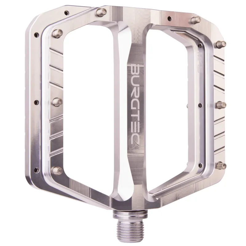 Penthouse Flat MK5 Pedals - Rhodium Silver