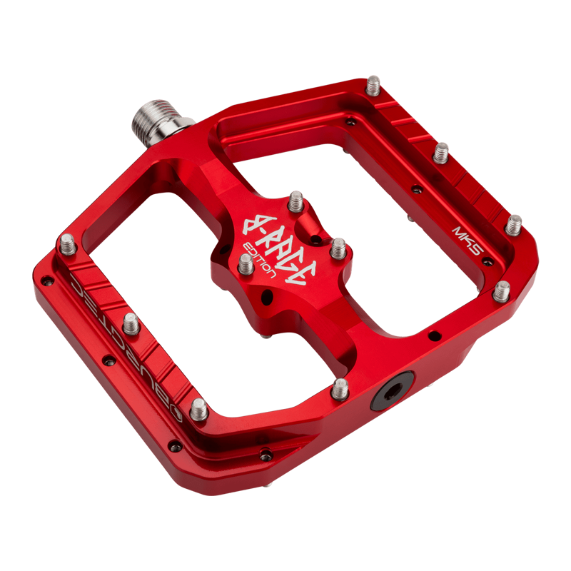 Penthouse Flat MK5 B-Rage Edition Pedals - Race Red-1