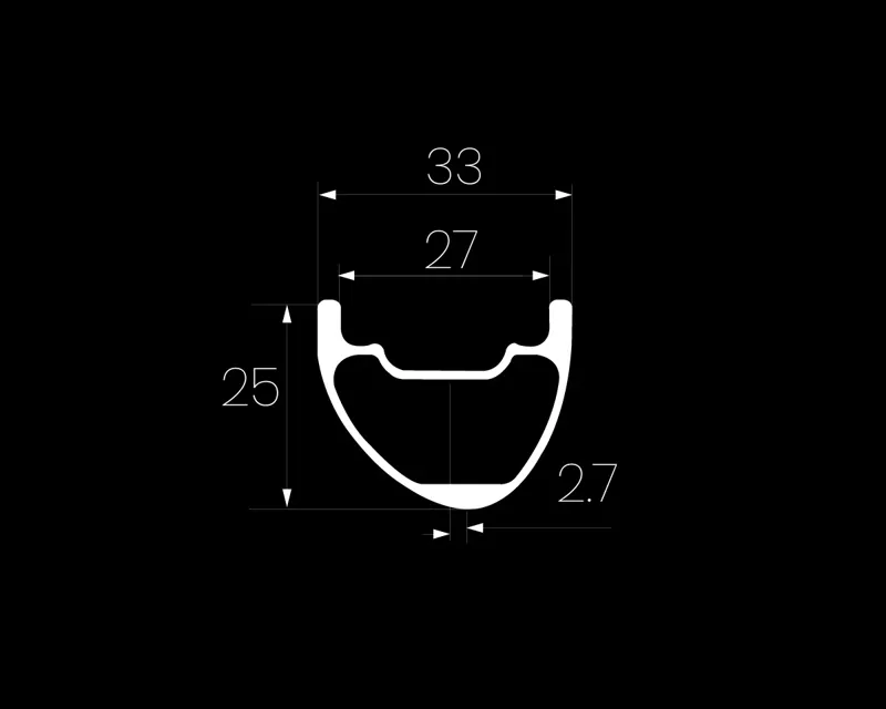 Elite Wheels Pro 33  29 Carbon MTB Wheelset-6
