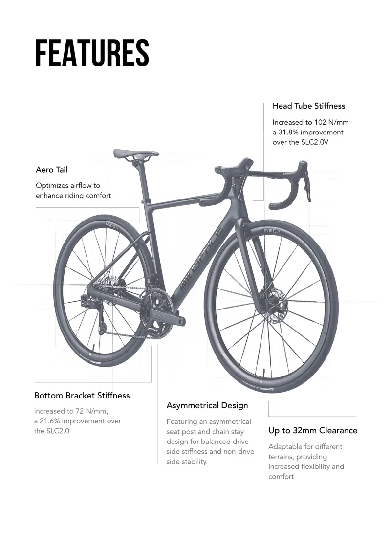 Winspace SLC 3 Superlight Black Frameset --4