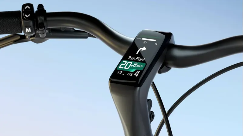 TENWAYS CGO800S - Pebble Grey Electric Bike -4