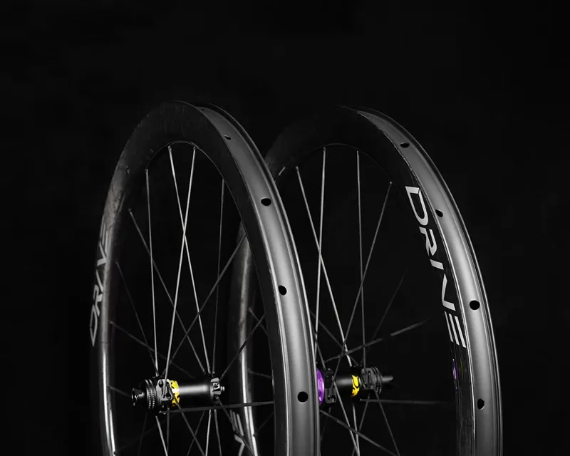 Drive G45 Carbon Spoke Carbon Gravel Wheels-3