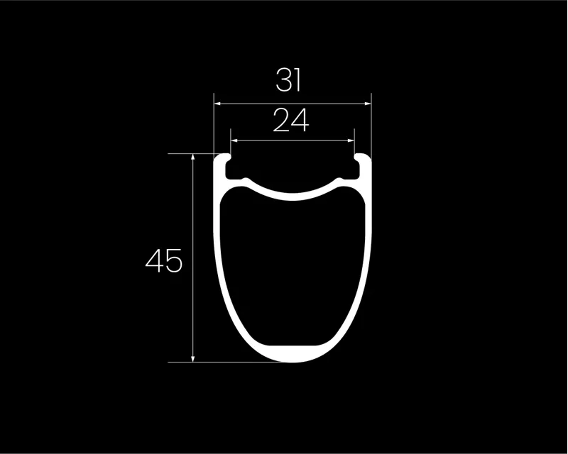 Drive G45 S/S Carbon Gravel Wheels-8