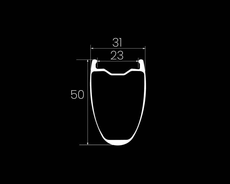 Elite Wheel Marvel II 50D Disc Brake Carbon Wheelset-1