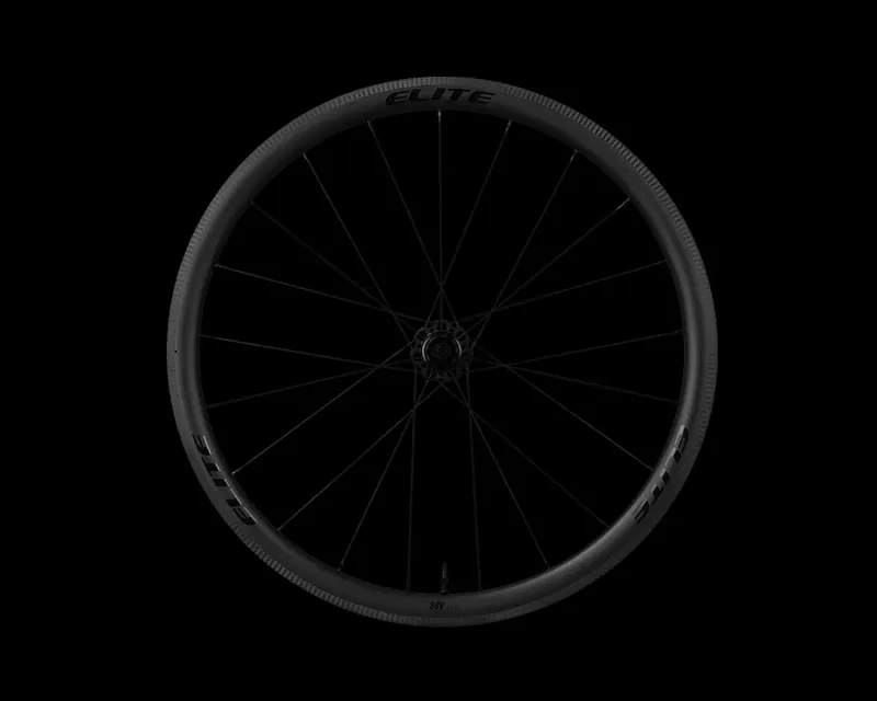 Elite Wheels Marvel II 38V Rim Brake Carbon Wheelset-4