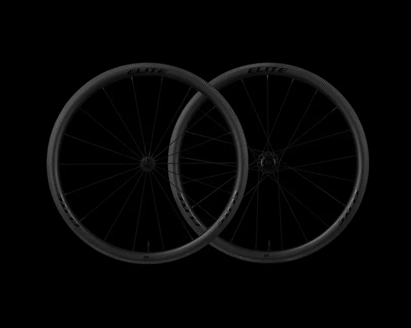Elite Wheels Marvel II 38V Rim Brake Carbon Wheelset-2