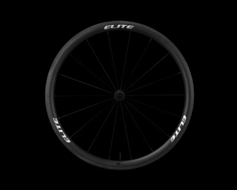 Elite Wheels Marvel II 38V Rim Brake Carbon Wheelset-3