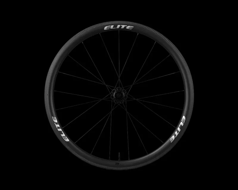 Elite Wheels Marvel II 38V Rim Brake Carbon Wheelset-5
