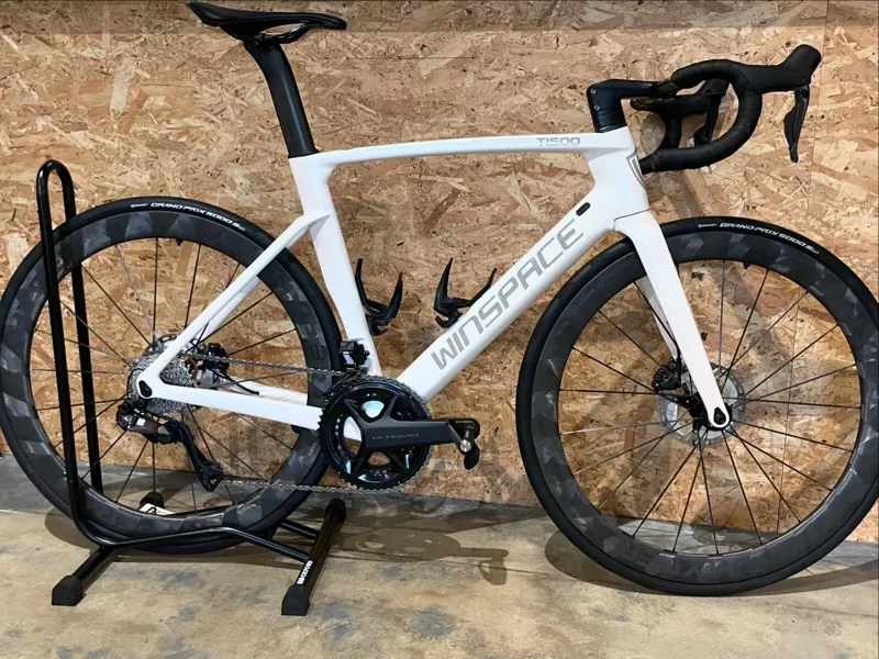 Winspace T1500 White Hyper 50 Wheels Ultegra 8150 Di2 12spd Demo Bike-1