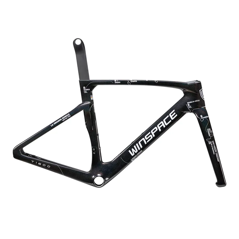 Winspace T1600 Black Carbon Frameset-1