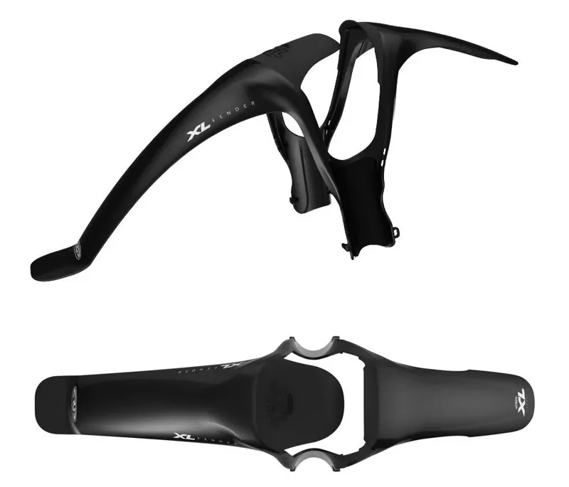 Crud XL Front Fender In Black-3