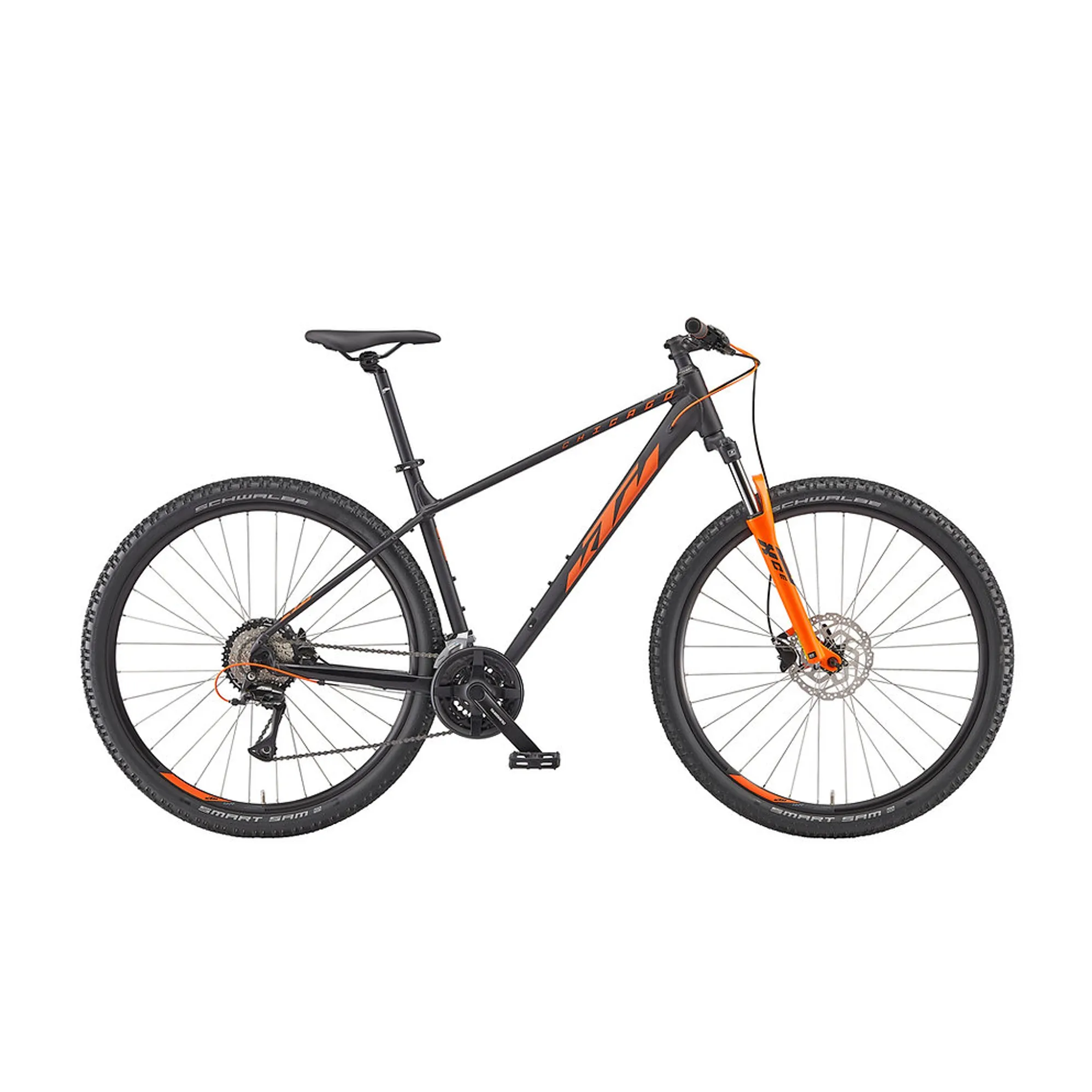 KTM MTB Bike 29 CHICAGO 292 Black L 48cm