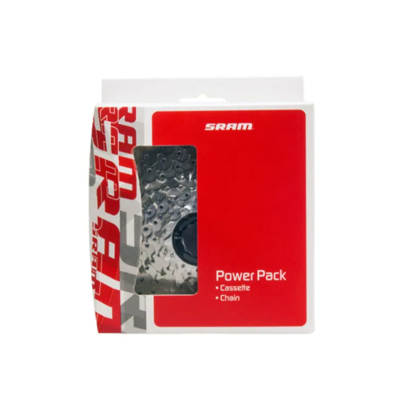 SRAM Powerpack PG-1030 11 28T Cassette and  PC-1031 Chain - 10 Speed