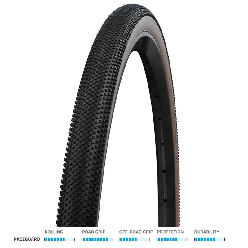 Schwalbe G-One Tyre - Allround Performance TLE Tyre Bronze Folding