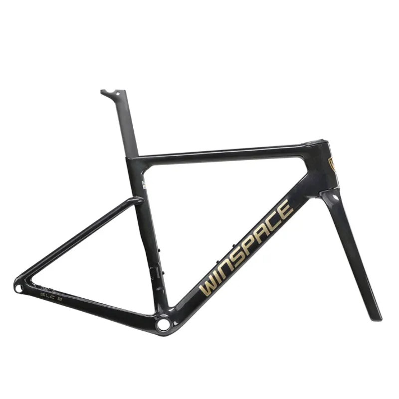 Winspace SLC 5 Frameset Black + Gold Decals-1