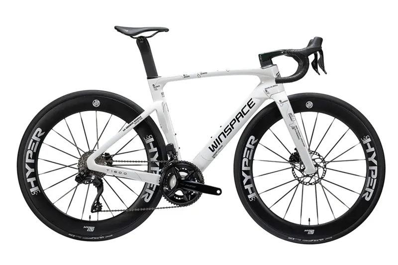 Winspace T1600 White Carbon Frameset-4