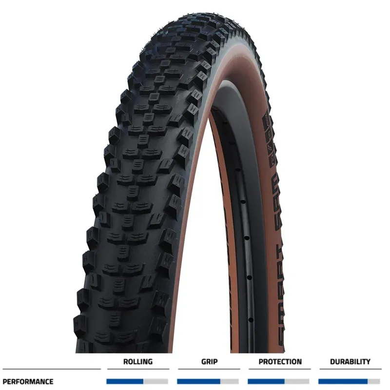 Smart Sam Performance E Bike Rated Black Bronze Tyre