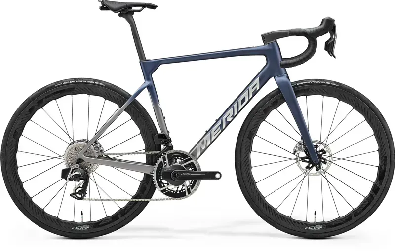 Merida Scultura 10K Road Bike In Silk Blue/Grey