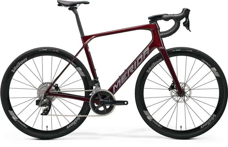 Merida Scultura Endurance Rival Edition Road Bike In Red/Grey