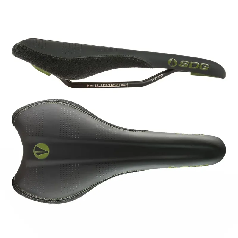 SDG Radar Ti-Alloy Saddle in Green