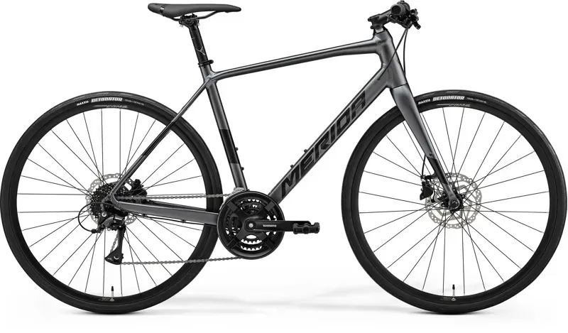 Merida Speeder 100 Flat Bar Road /Hybrid Bike In Grey/Black