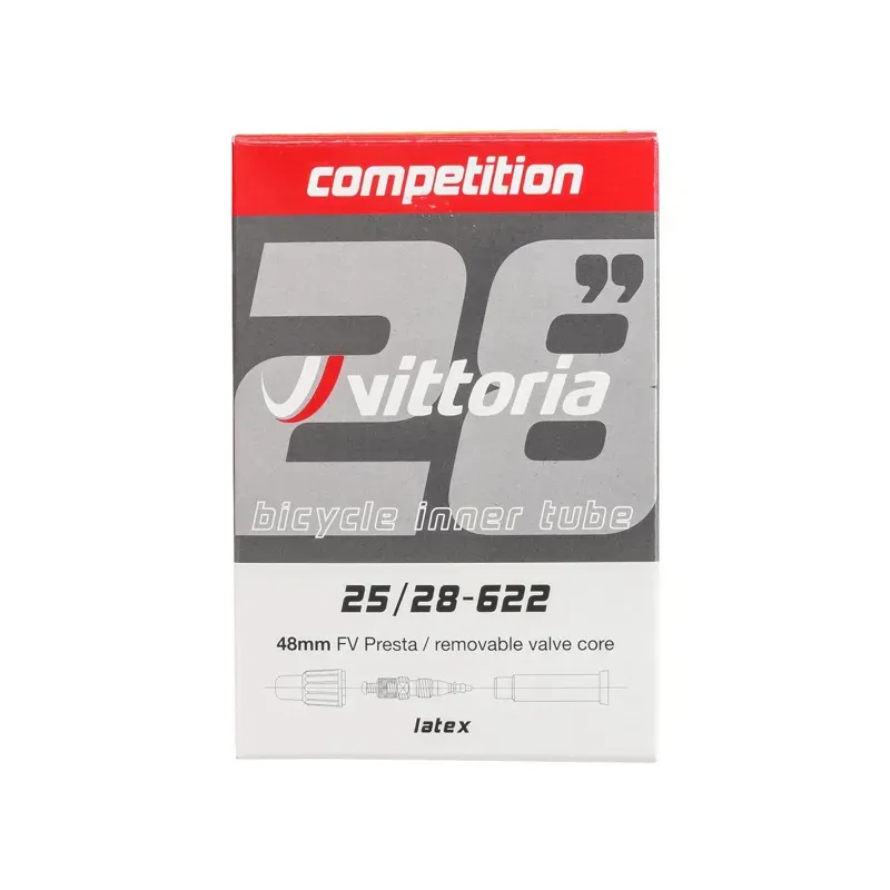 Vittoria Competition Latex Inner Tube in Black
