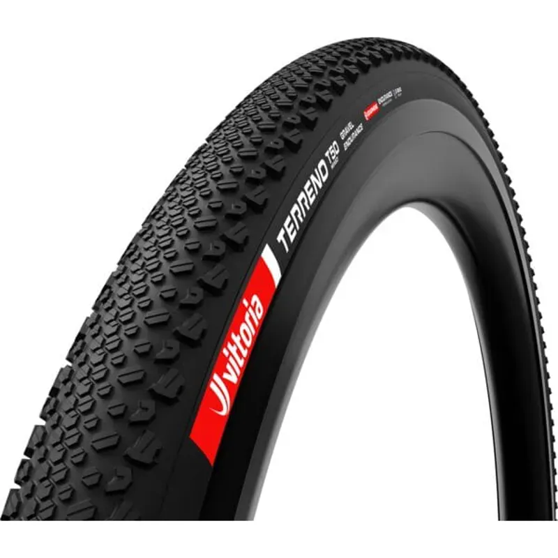 Terreno T50 Mixed 700c Gravel Endurance Full Black G2.0 Tubeless Ready Tyre